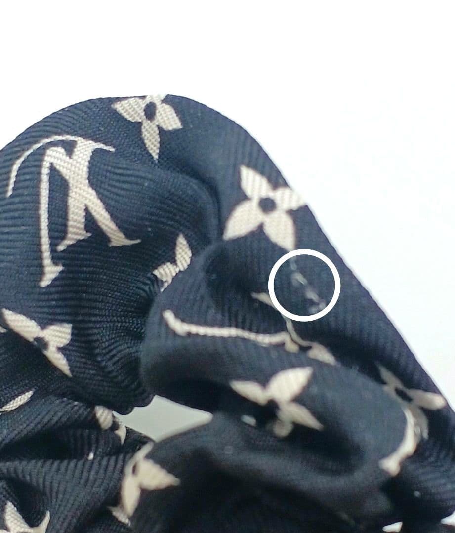 ヴィトン Louis Vuitton シュシュセット(ホワイト×ブラック)