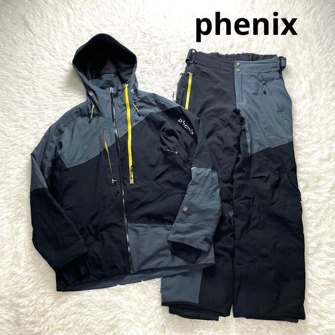 高性能✨フェニックス スキーウェア 上下 デモチーム スノボ メンズ XL 黒