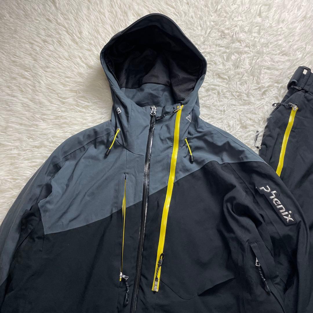 高性能✨フェニックス スキーウェア 上下 デモチーム スノボ メンズ XL 黒