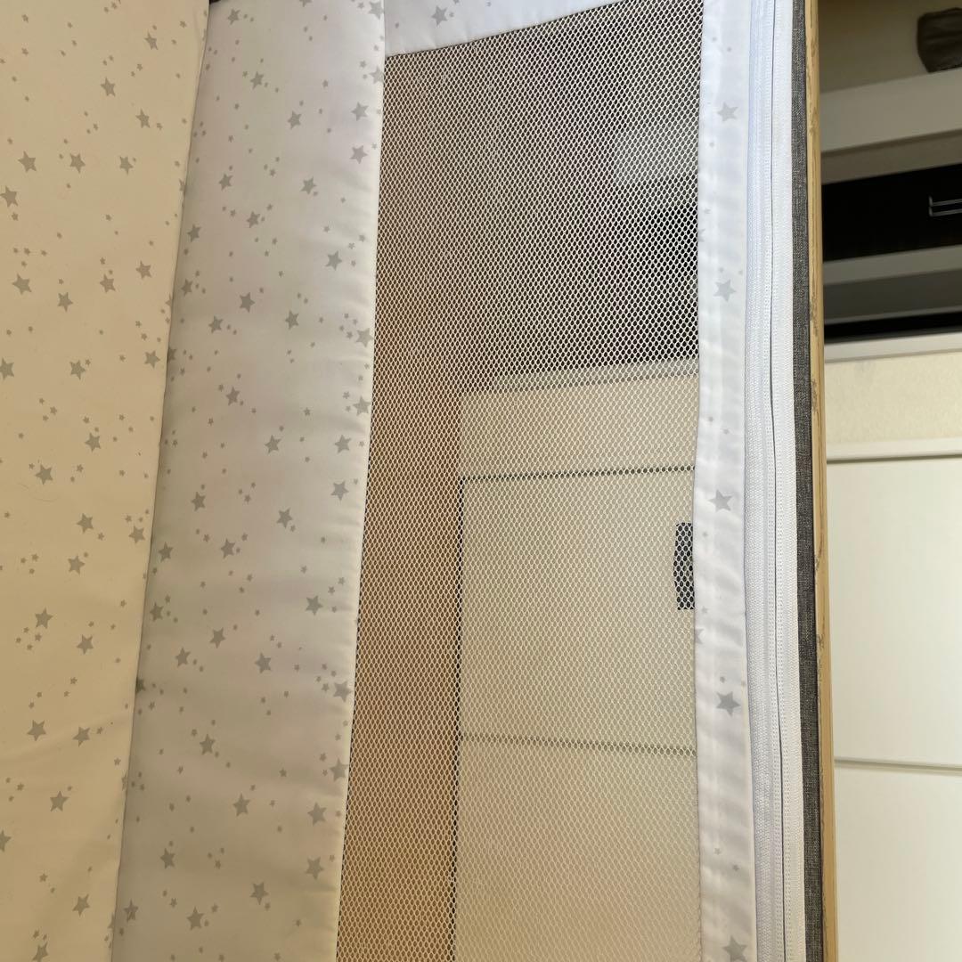 HZDMJ ベビーベッド 蚊帳付き おまけ付き