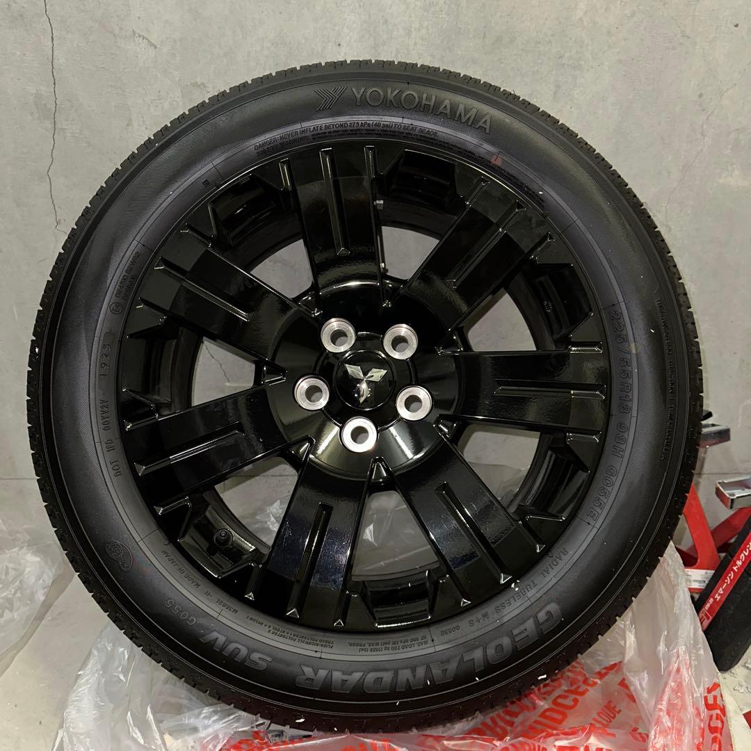 デリカD5シャモニー　純正ホイールセット