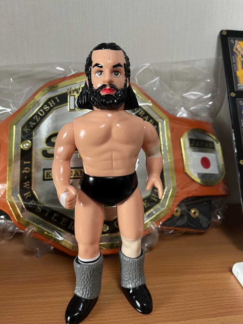 メディコムトイ　ソフビ　ファイティングシリーズ　超獣コンビ　ハンセン、ブロディ