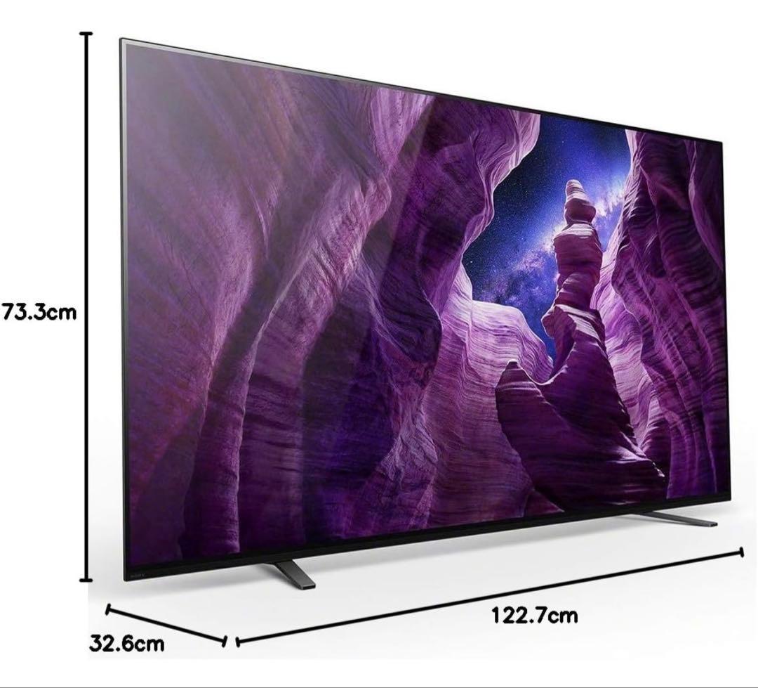 地域限定お届け！ 有機ELテレビ KJ-55A8H ソニー 4K スマートTV