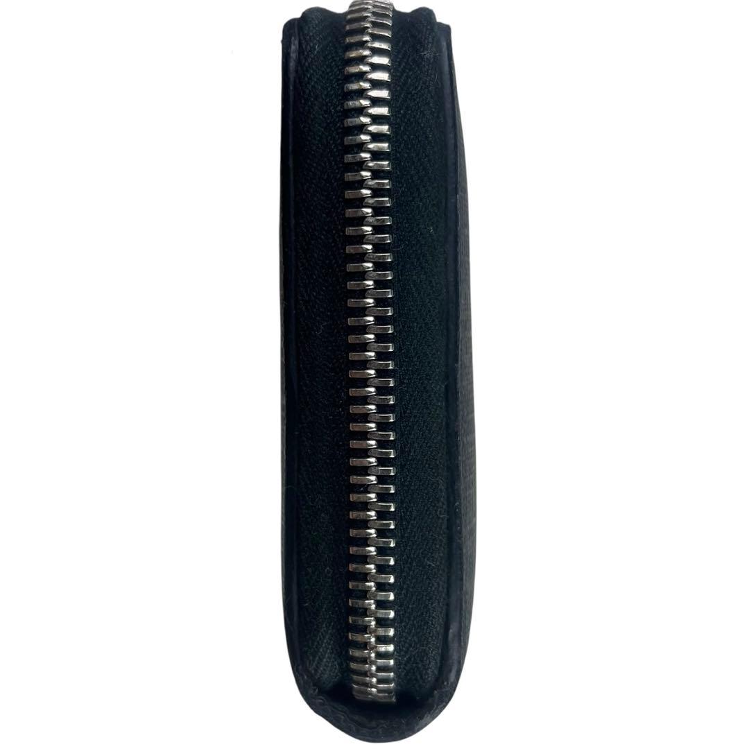 GUCCI グッチ 長財布 ウルフ GGスプリーム ラウンド ブラック