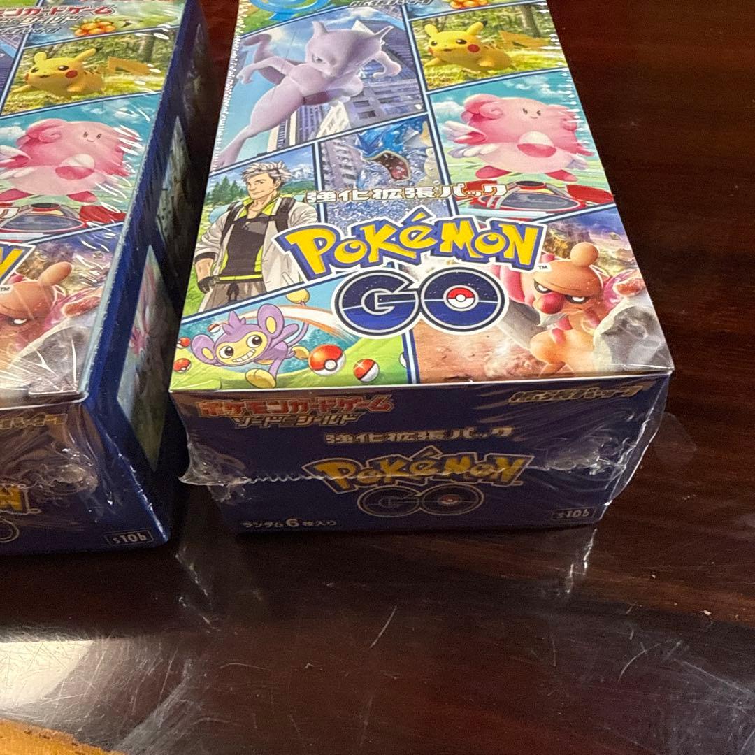 ポケモンカード　ポケモンGO シュリンク付き　2ボックス　まとめ売り