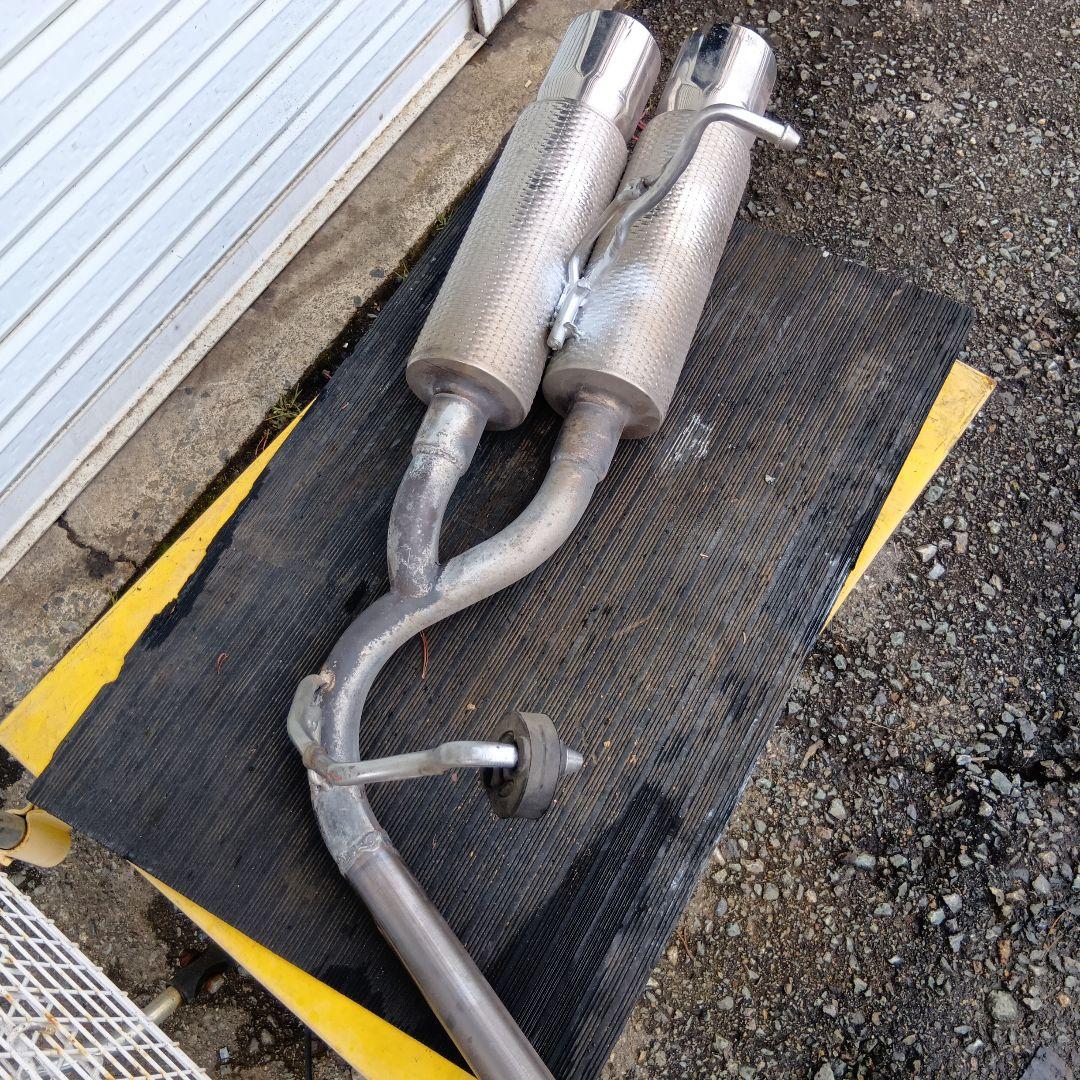 ステンレススチール デュアルマフラーda63tキャリィトラック