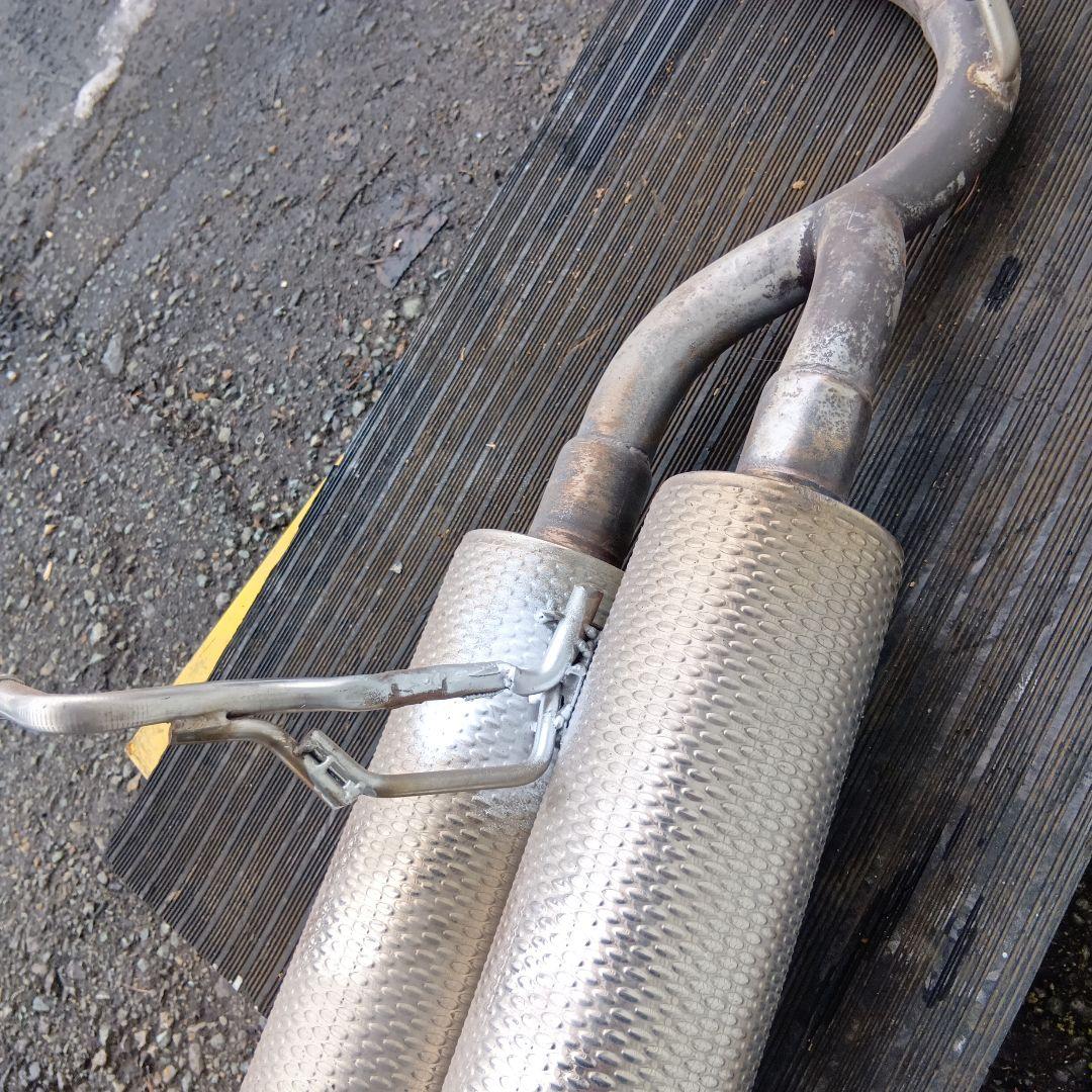 ステンレススチール デュアルマフラーda63tキャリィトラック