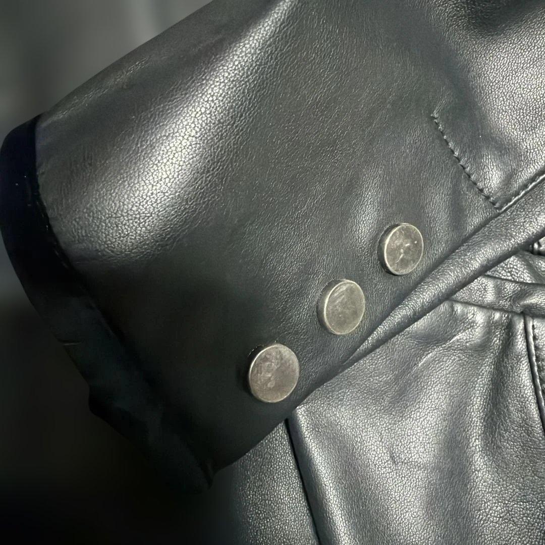 s*様 エンポリオアルマーニ　レザージャケット