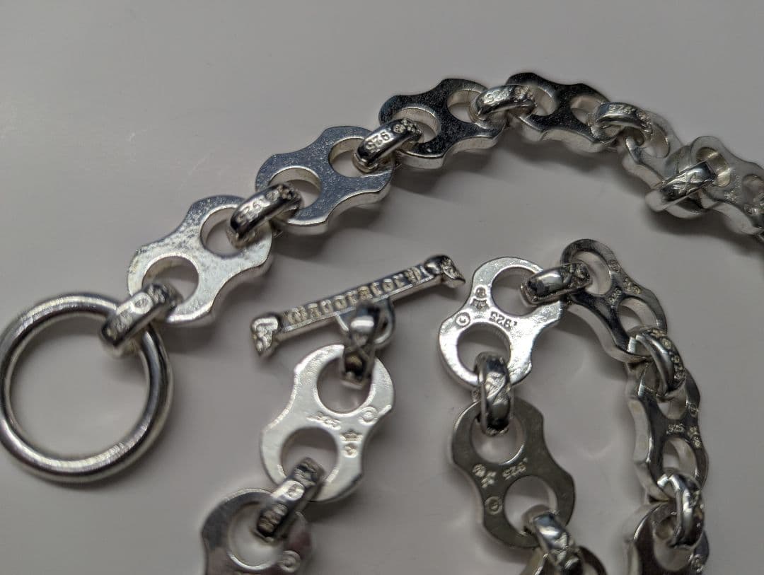 虎*ん様 ライオンヘッド シルバーネックレス 約60cm