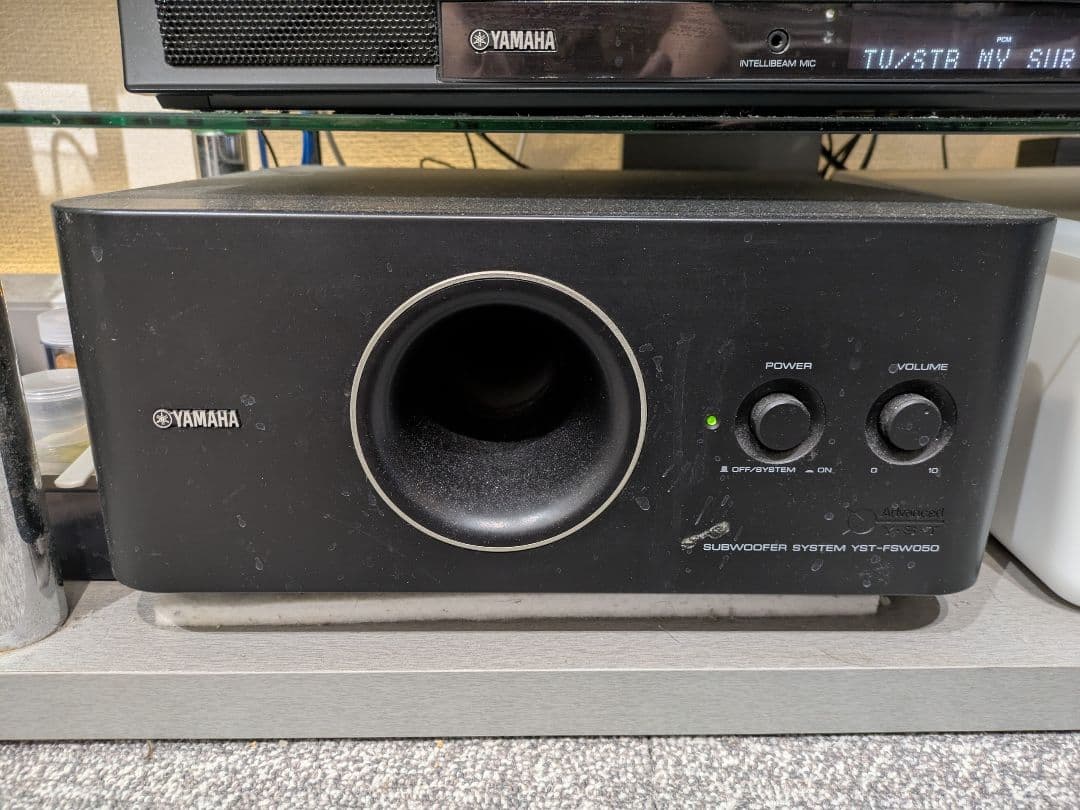 Yamaha YST-SW050 サブウーファーとYSP-600デジタルサウンド