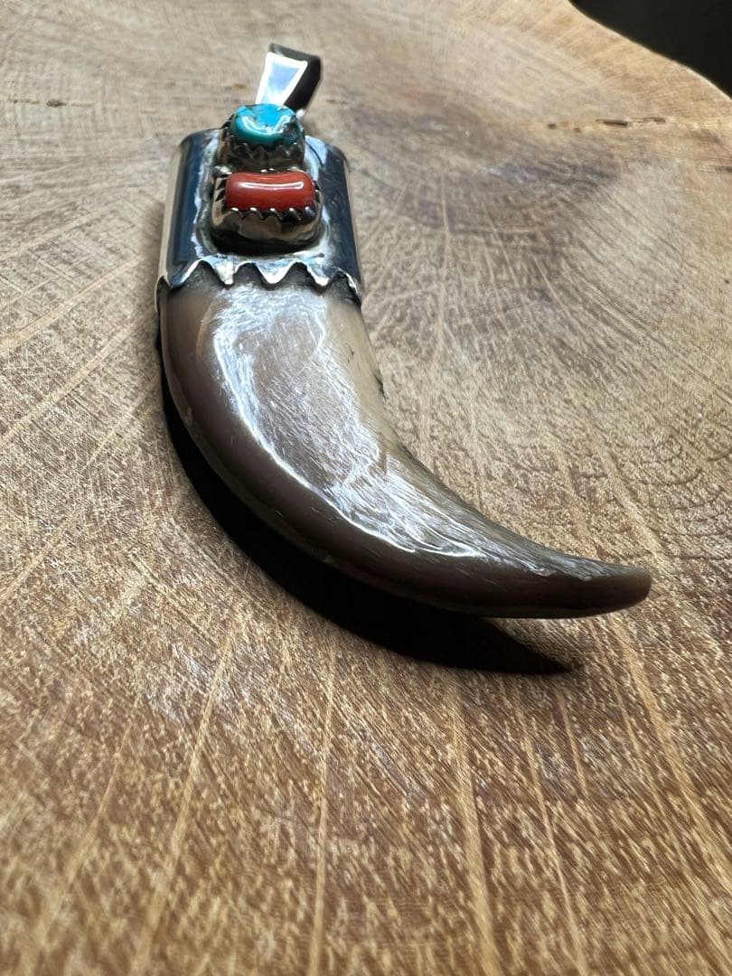 ⭐︎navajo ベアクローペンダント インディアンジュエリー