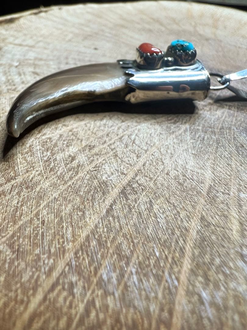 ⭐︎navajo ベアクローペンダント インディアンジュエリー