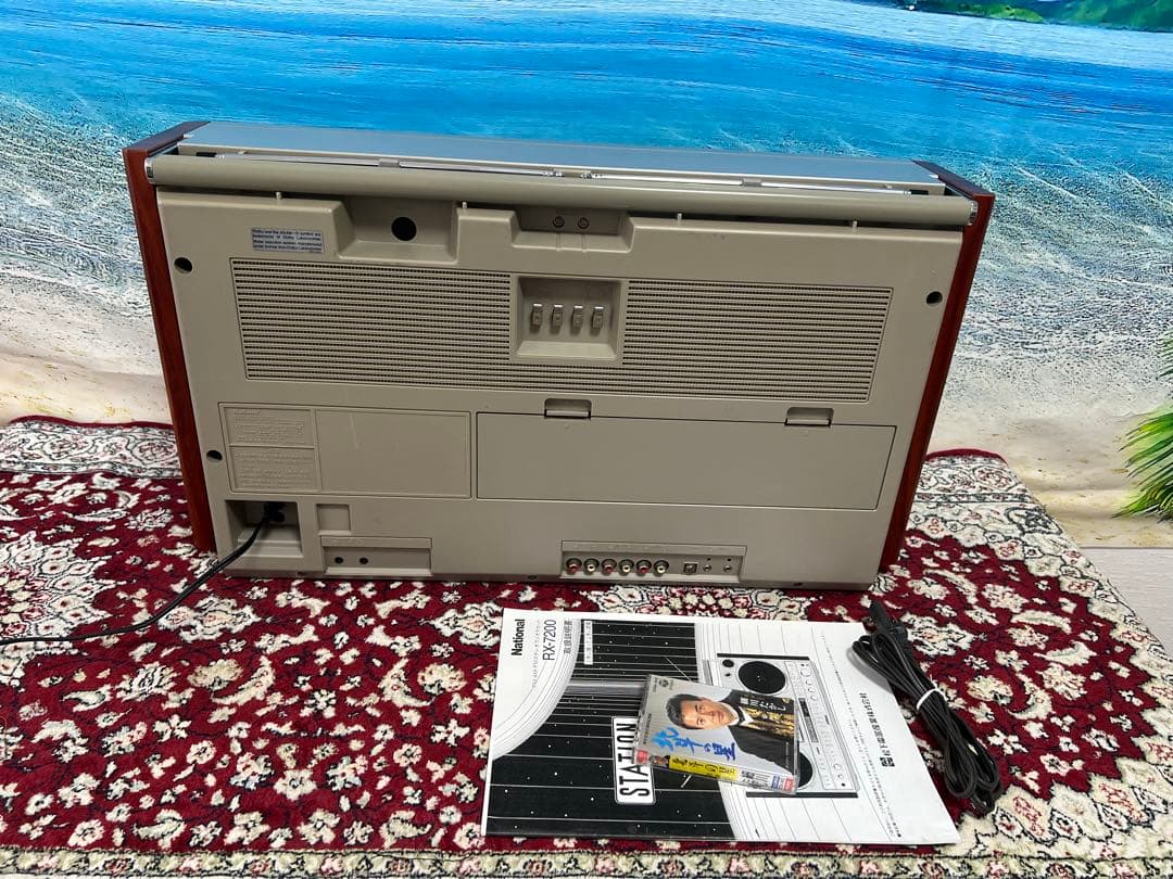ナショナル ラジカセ RX-7200 受信可 長期保管品希少中古非常に美品状態