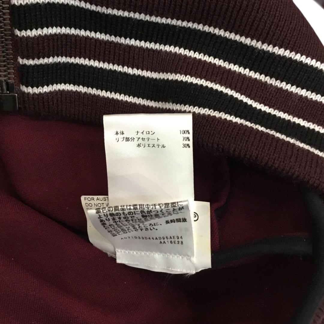 JIL SANDER ナイロン ブルゾン メンズジャンパー バーガンディ L