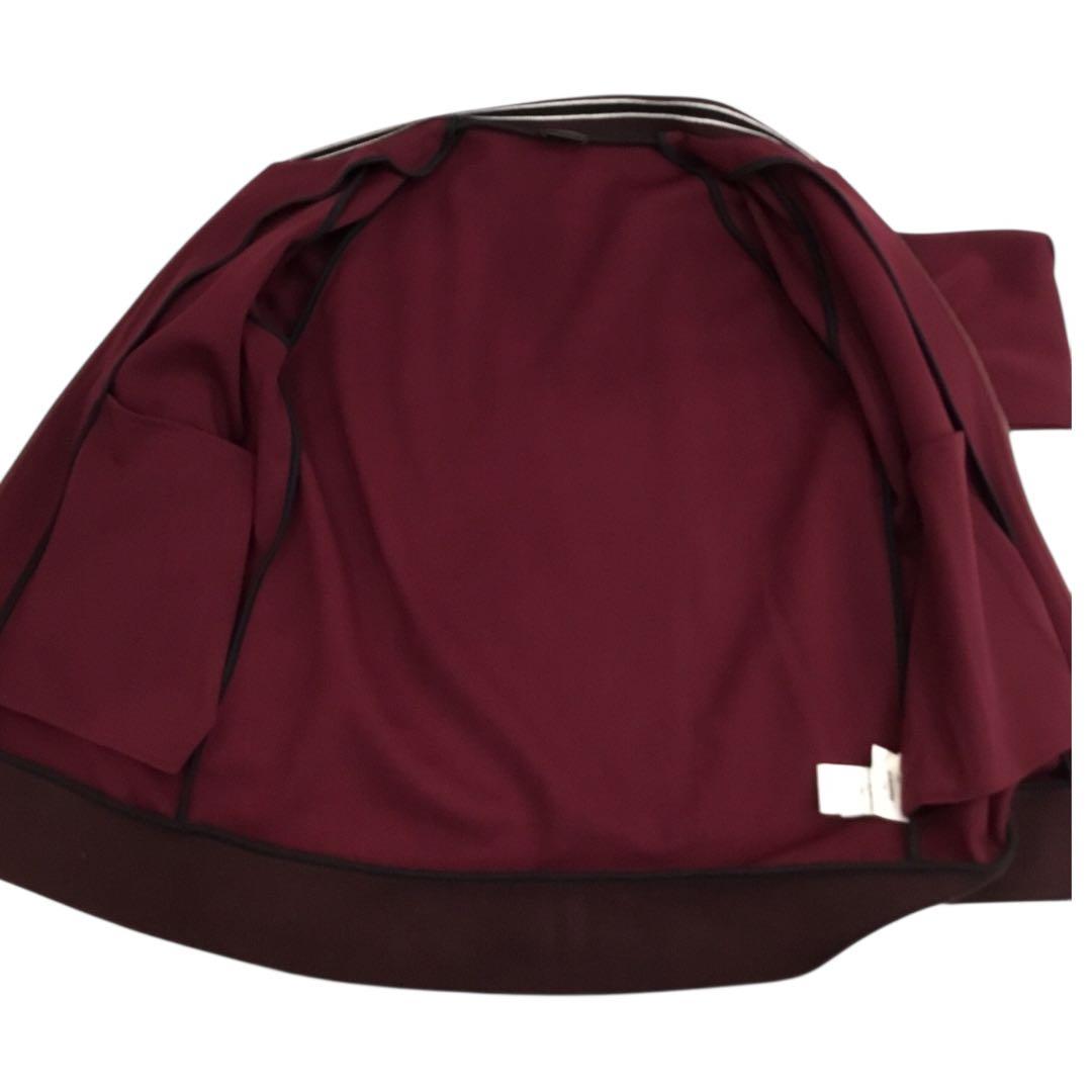 JIL SANDER ナイロン ブルゾン メンズジャンパー バーガンディ L