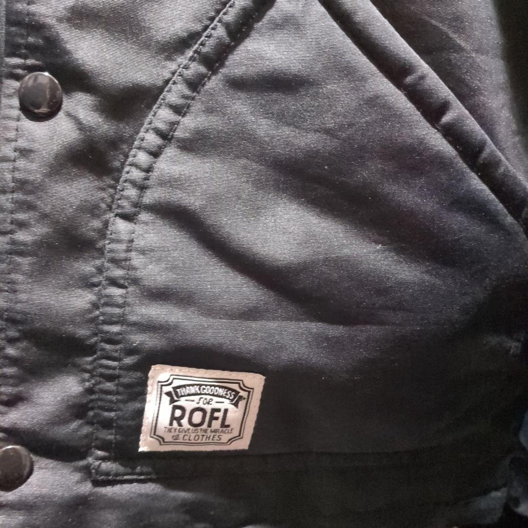 玄*様 ROFL 中綿コーチジャケット　ブラック