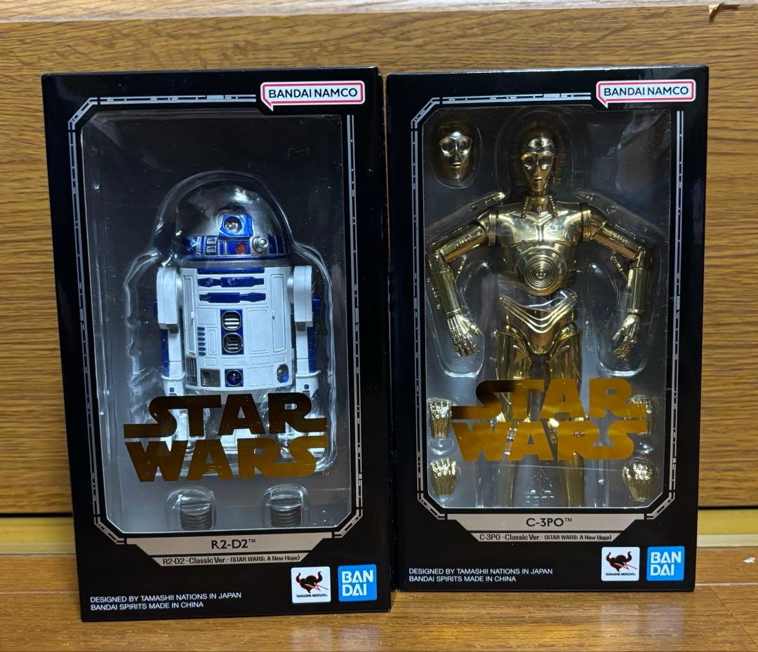 ちんき フィギュアーツ スターウォーズ C3-PO R2-D2 セット