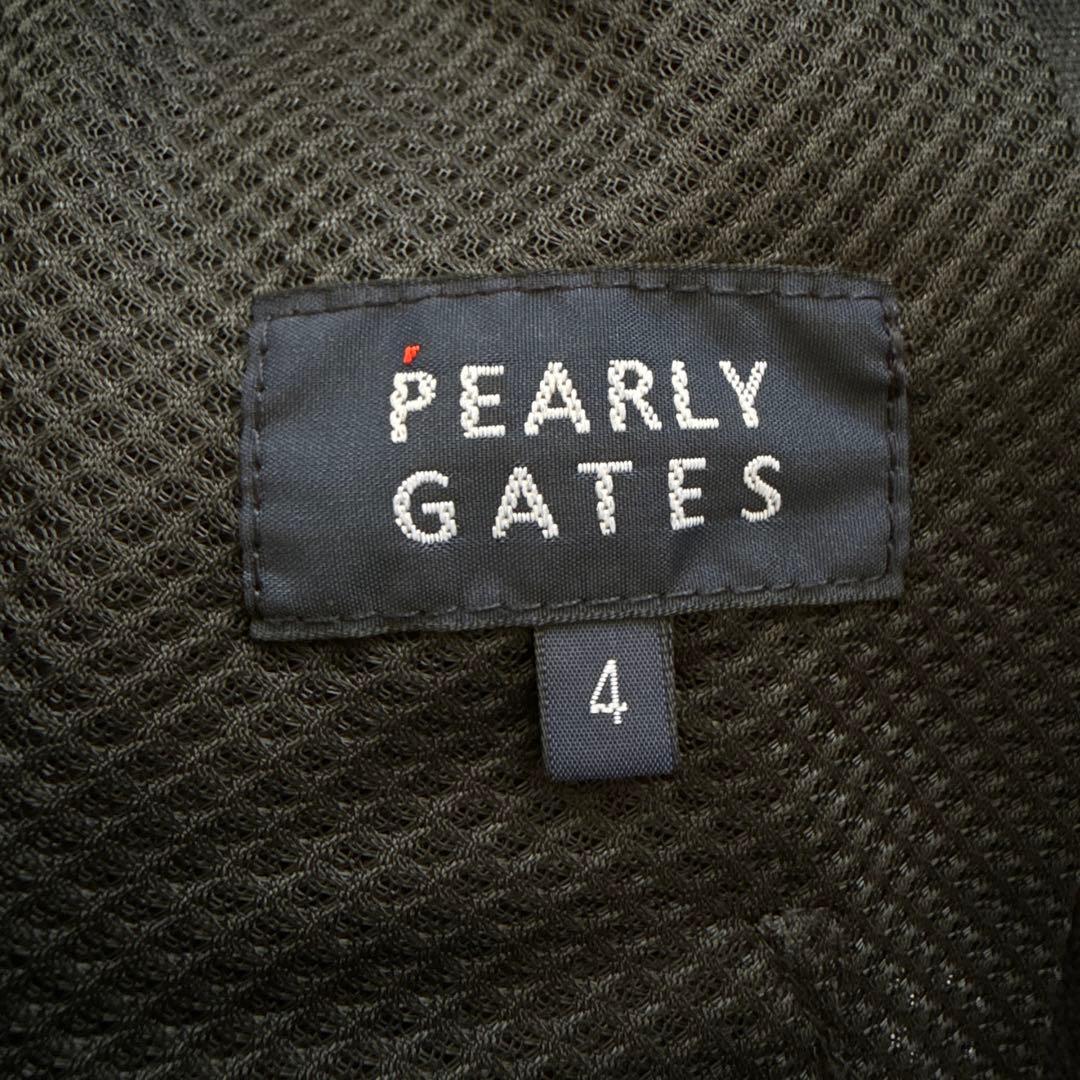 防寒　蓄熱　裏地付き　パーリーゲイツ　キルティング　パンツ　紺　M〜L相当　4