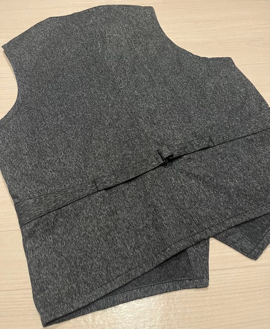 SUGAR CANE COTTON COVERT WORK VEST サイズ42