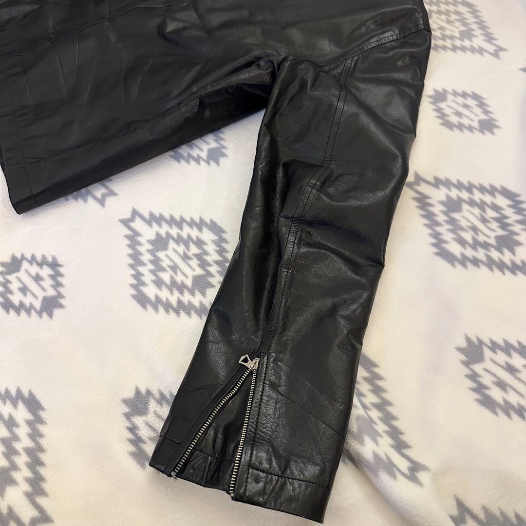 Paul Smith ポールスミス レザージャケット 黒 M シングルライダース