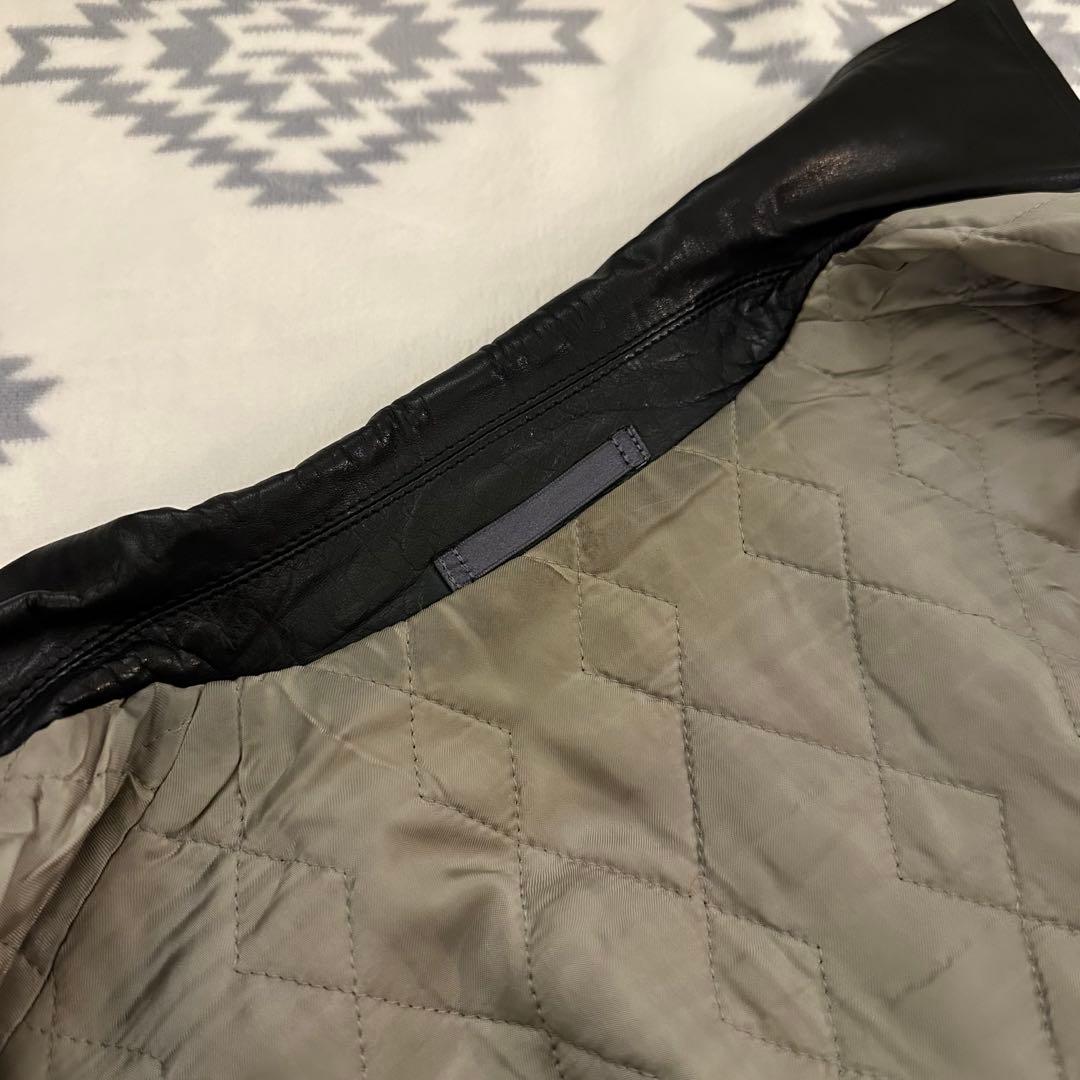 Paul Smith ポールスミス レザージャケット 黒 M シングルライダース