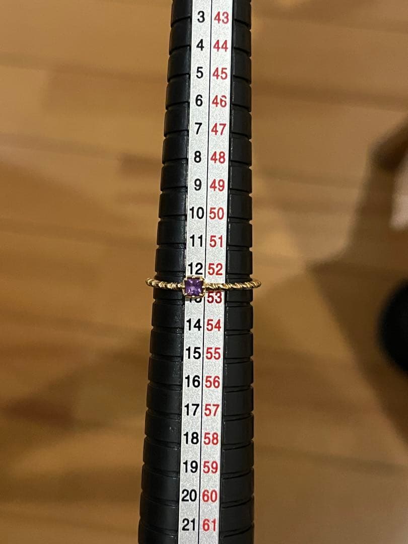 iLY様　アガット　K10アメジストリング