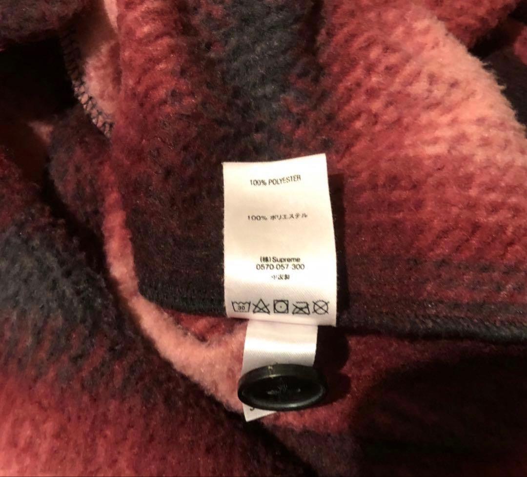 トップス Supreme Shadow Plaid Fleece Shirt