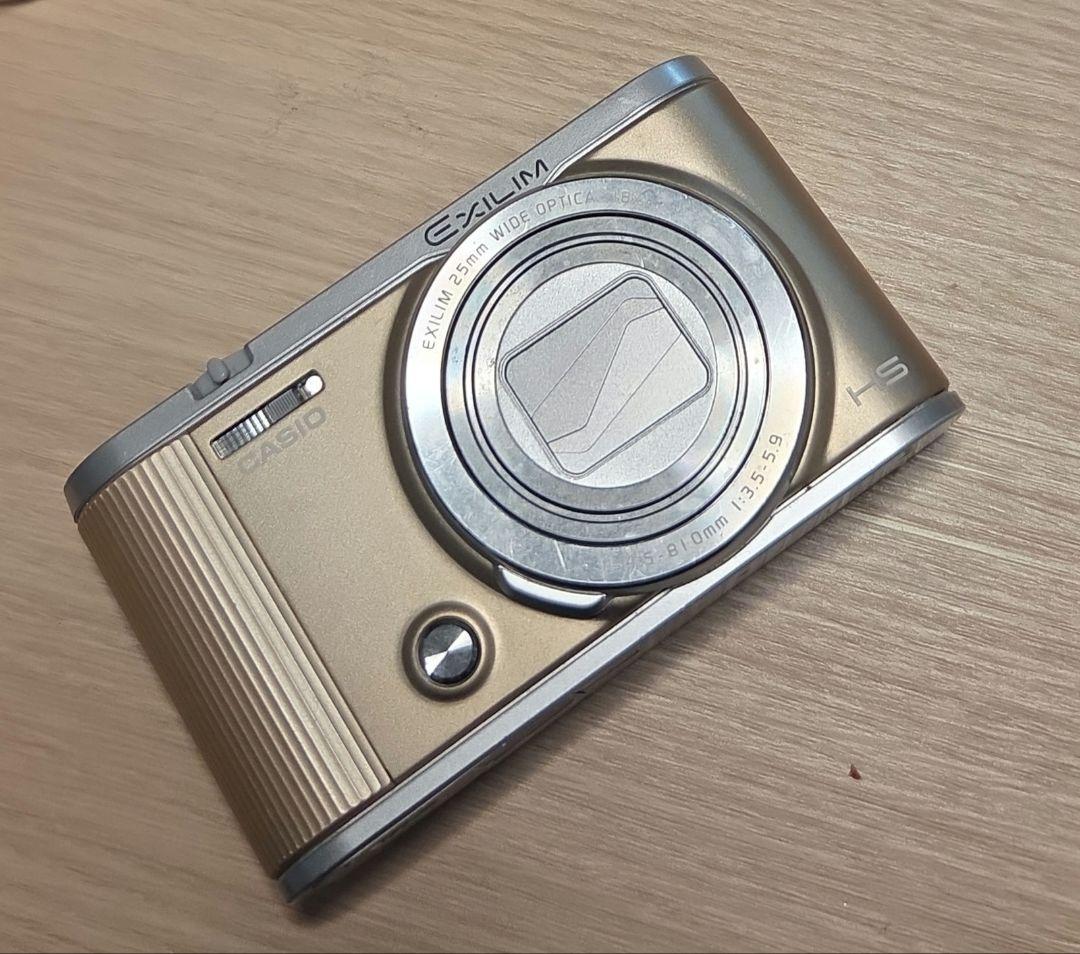 CASIO EXILIM ゴールド コンパクトデジタルカメラ