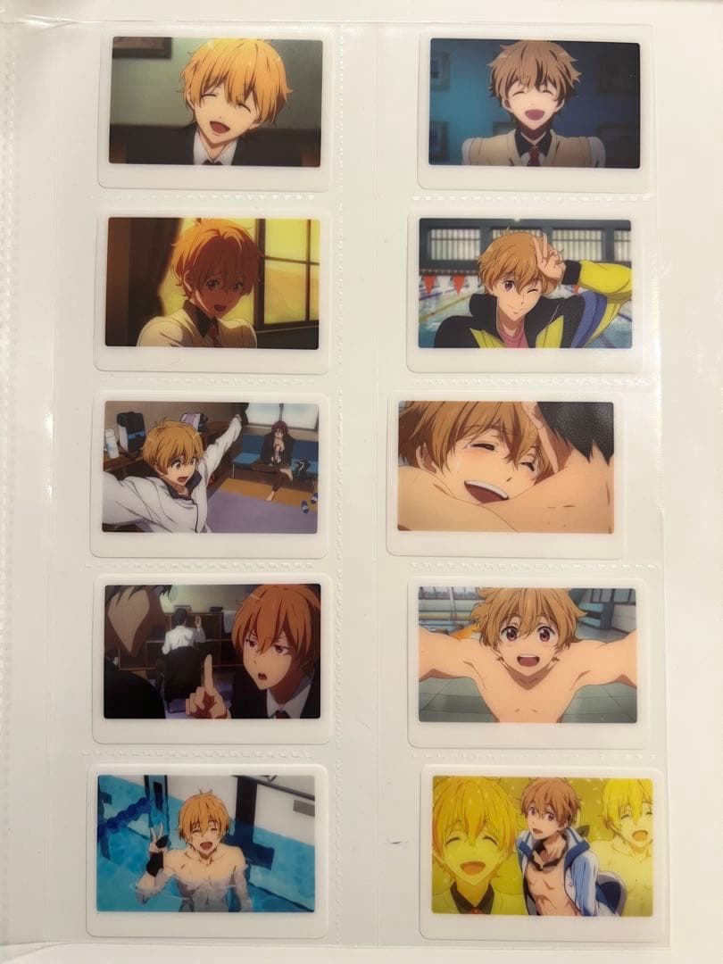 【170枚まとめ売り】Free! ミニフォトカード、クリアカード