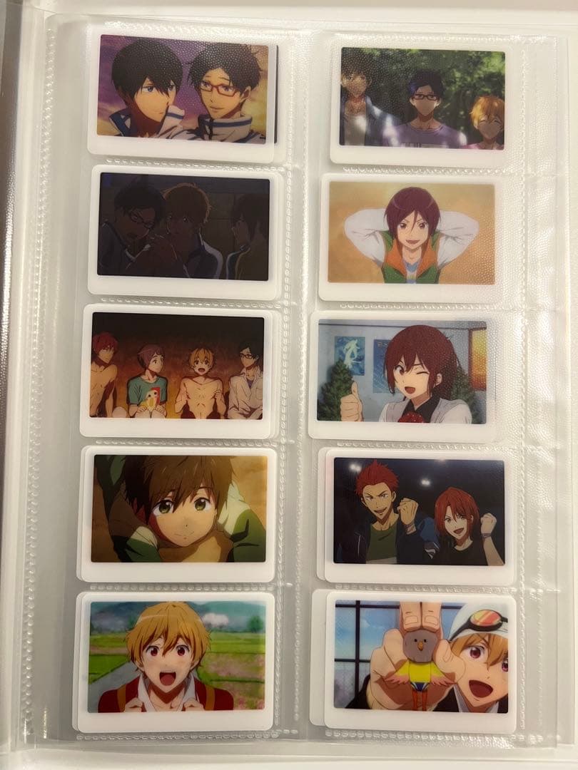 【170枚まとめ売り】Free! ミニフォトカード、クリアカード