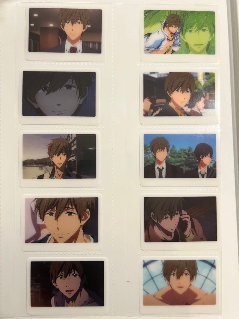 【170枚まとめ売り】Free! ミニフォトカード、クリアカード