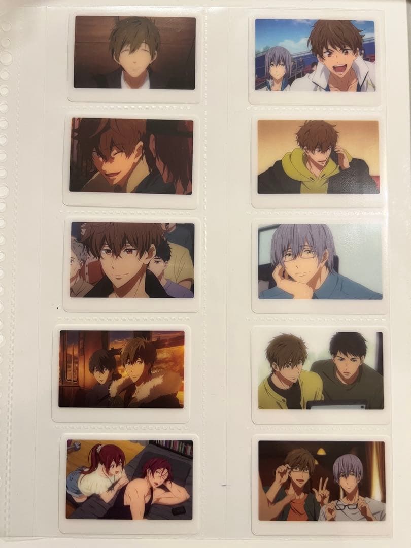 【170枚まとめ売り】Free! ミニフォトカード、クリアカード