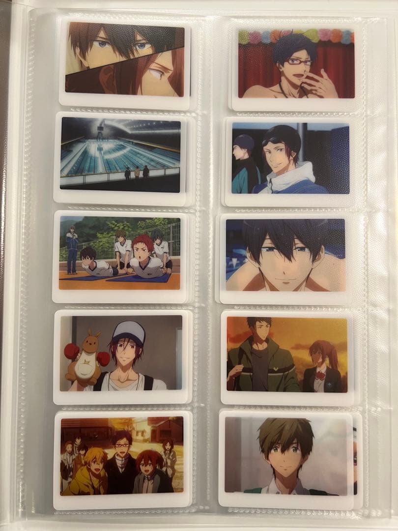 【170枚まとめ売り】Free! ミニフォトカード、クリアカード