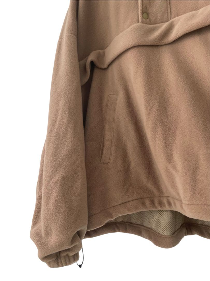 SEE SEE LIGHT FLEECE JACKET【BROWN BEIGE】