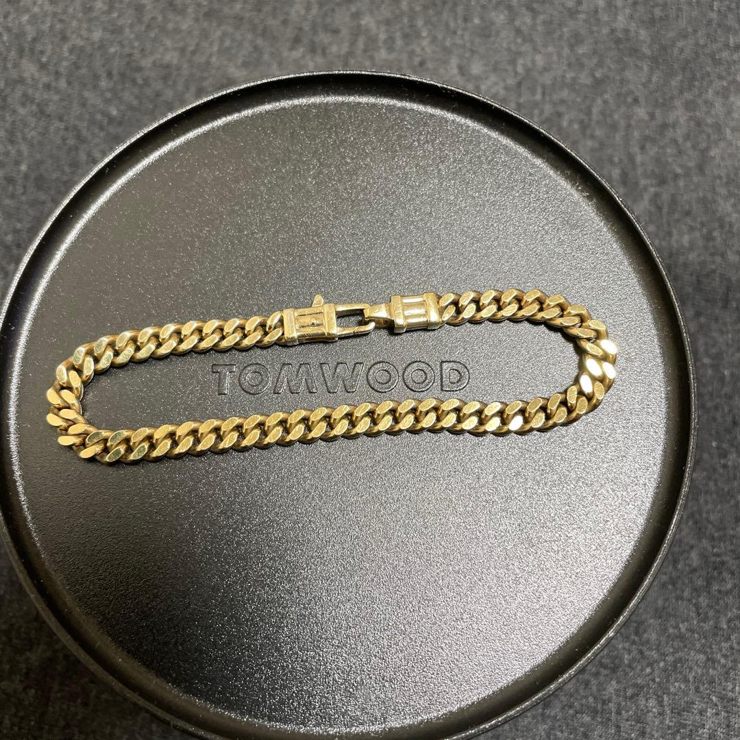 トムウッド　TOM WOOD ブレスレット　Curb Bracelet L