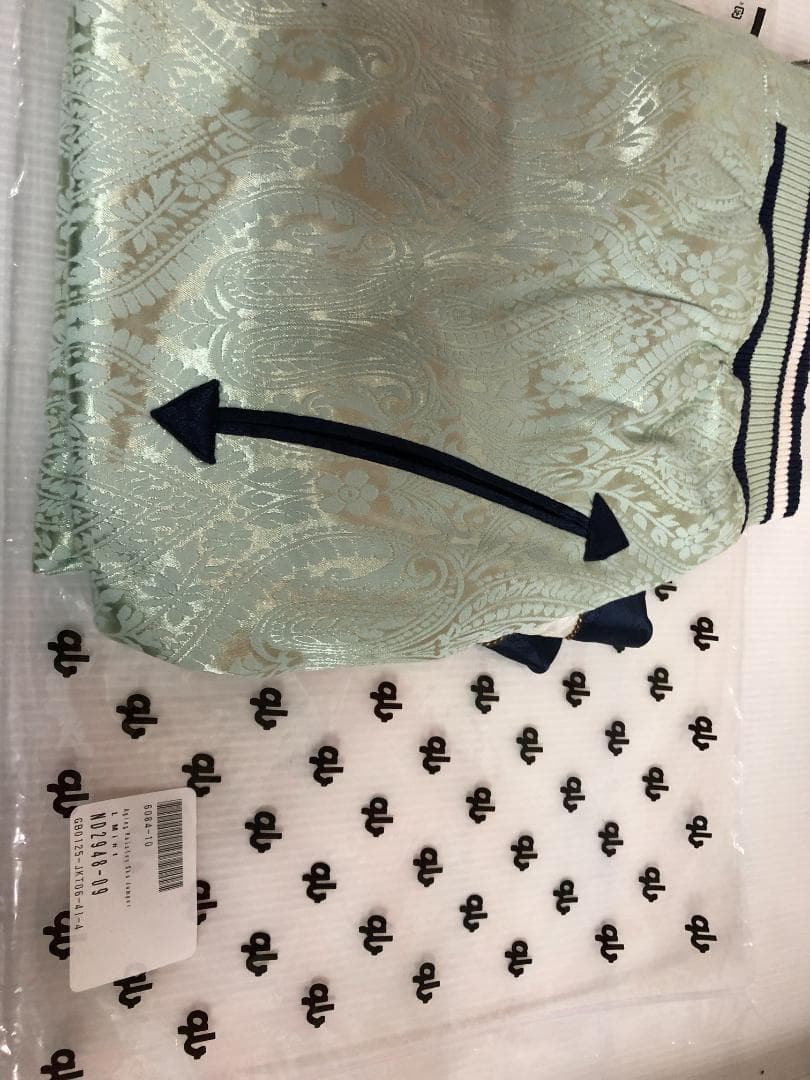 N018 glamb Aging Paisley ska jamper 未使用品