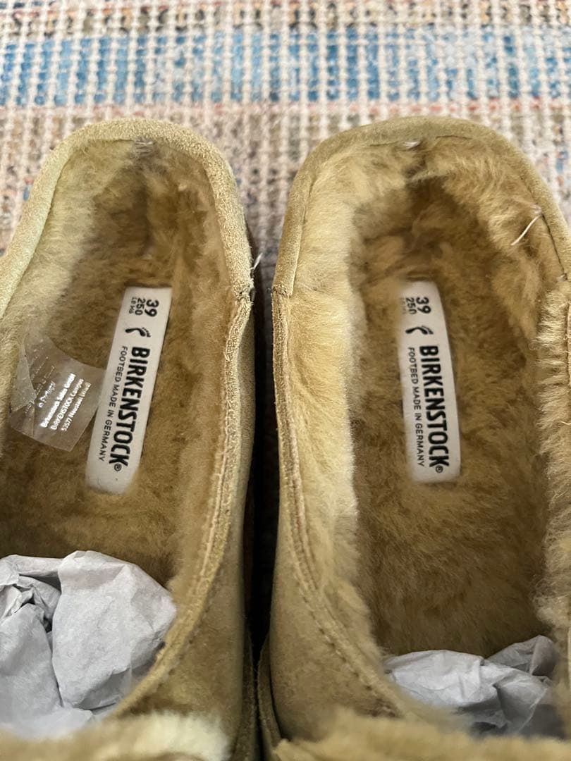 ビルケンシュトック　Buckley sherling EU39 トープ