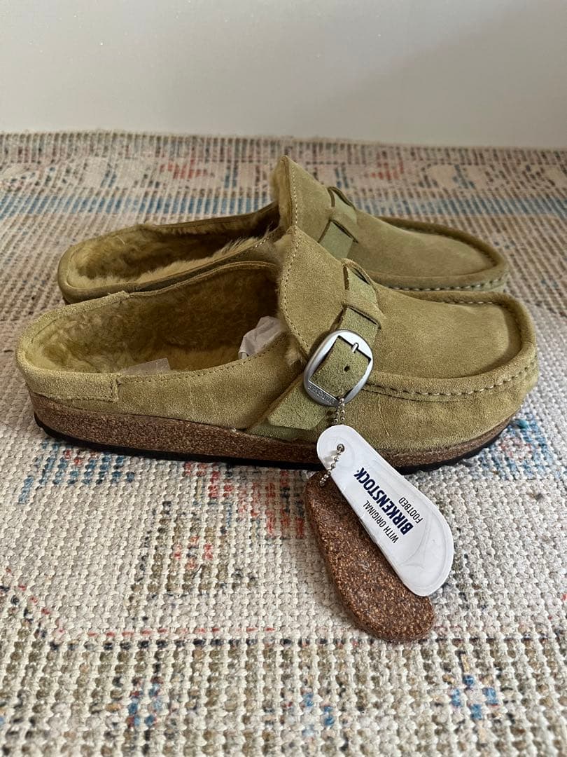 ビルケンシュトック　Buckley sherling EU39 トープ