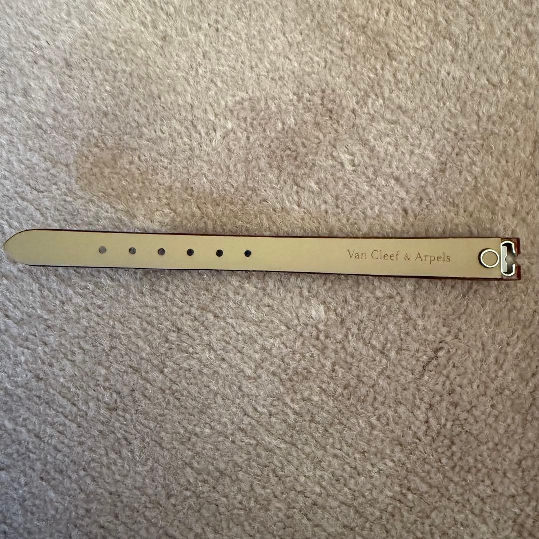 新品◆ヴァンクリーフ&アーペル◆スウィートアルハンブラ用ベルト◆アリゲーター