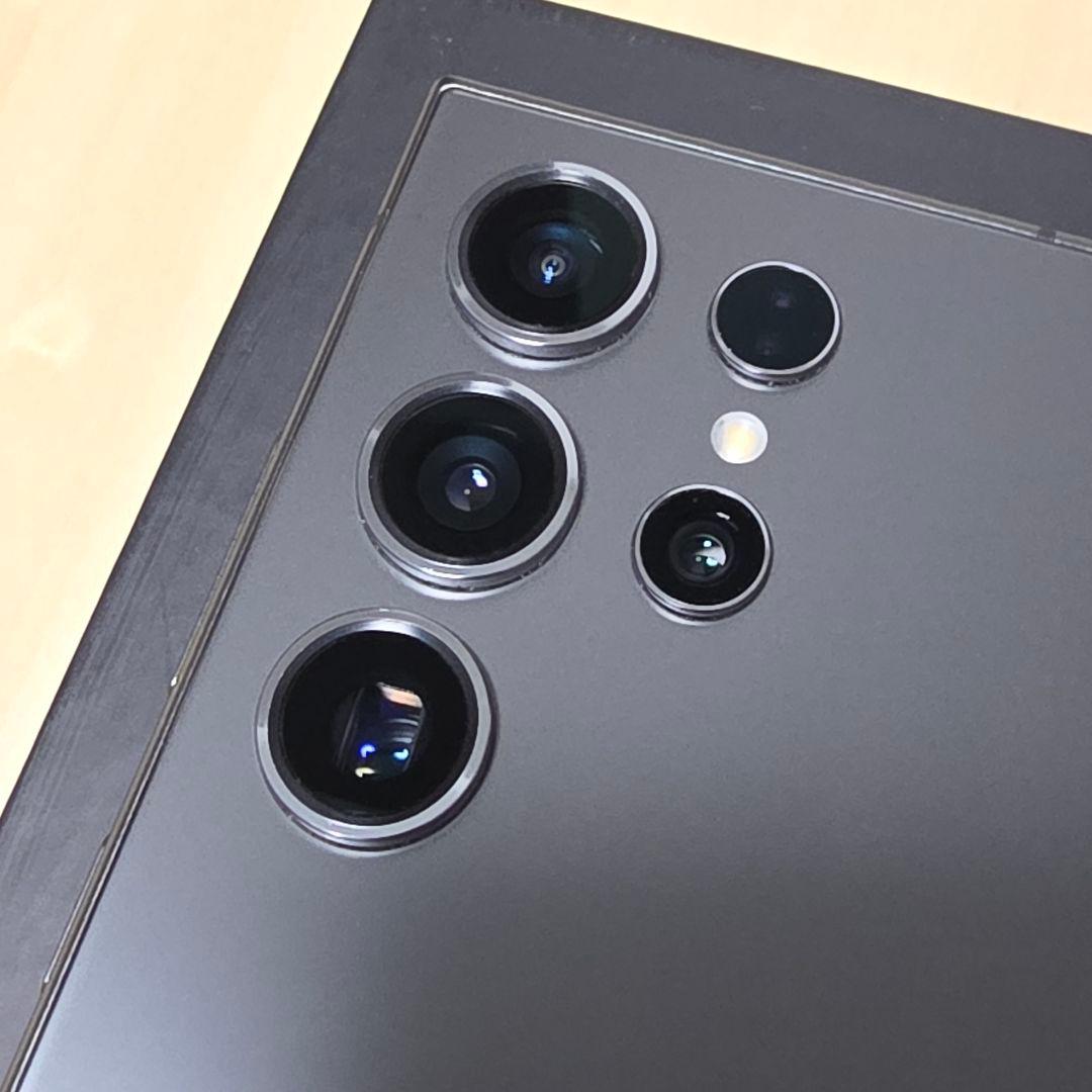 Samsung Galaxy S24 Ultra ブラック アラミド繊維ケース付