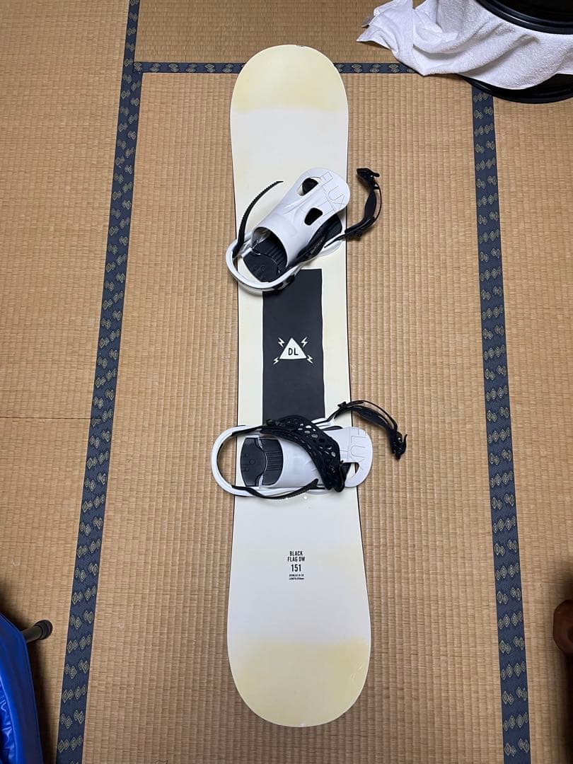 DEATH LABEL スノーボード 151 ビンディング、ケース付き