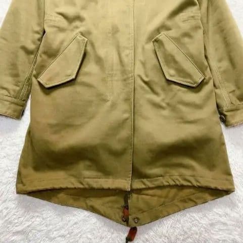 フレッドペリー ファー付きモッズコート