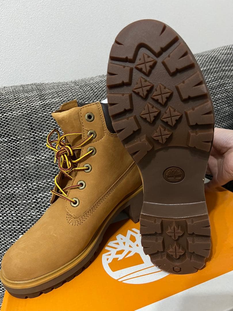 Timberland ブラウン ハイカットブーツ