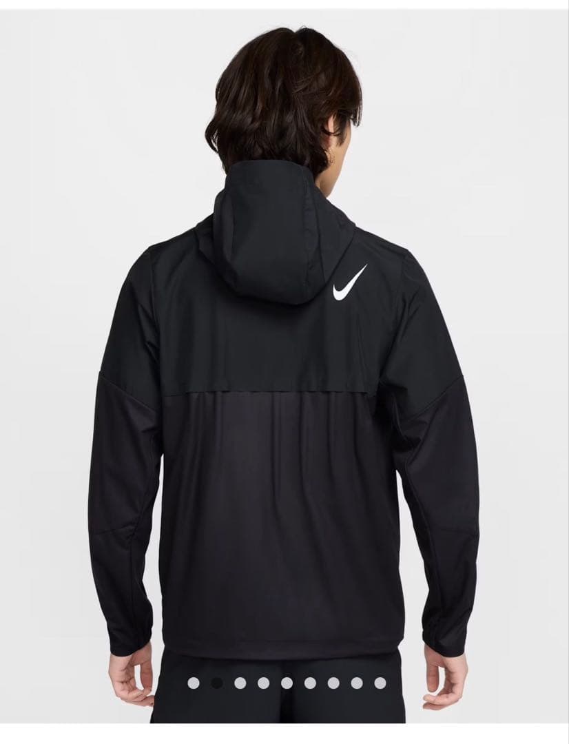 ナイキ Storm-FIT エアロガミ ランニングジャケット M ブラック