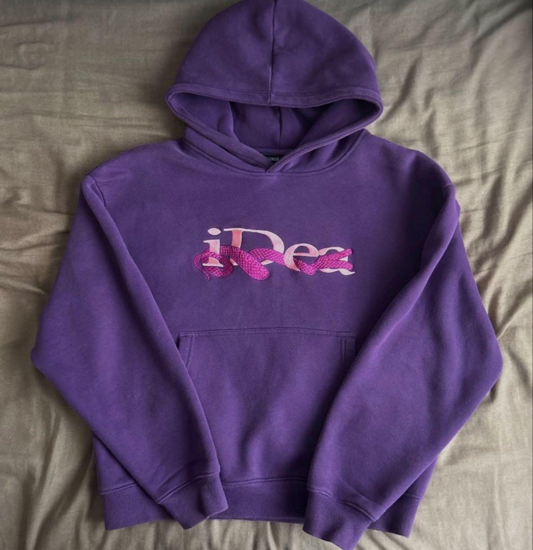 IDEASWAM パーカー 紫 イデアスワム 美品 ideaswam