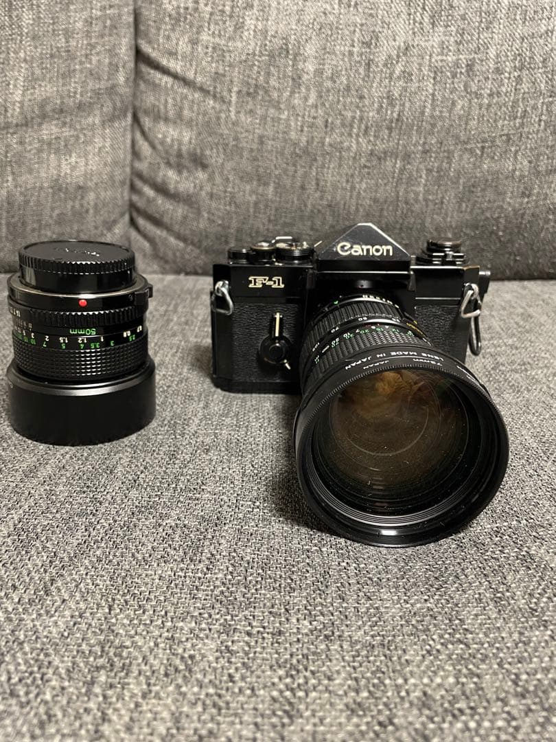 CanonF-1 50ミリF1.4 おまけ多数　昭和レトロ