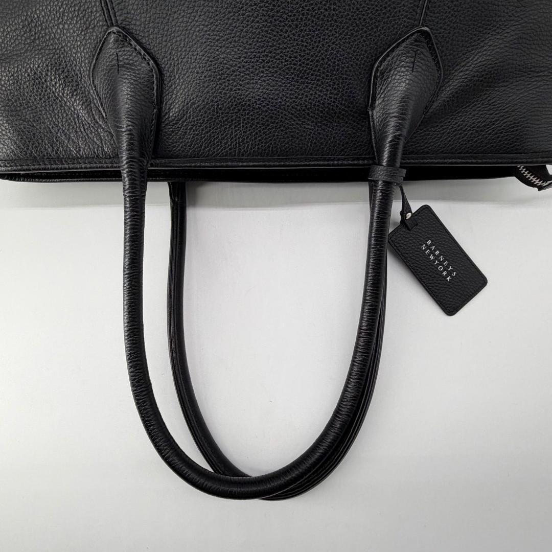 15720✨バーニーズニューヨーク トートバッグ 肩掛け ビジネス オールレザー