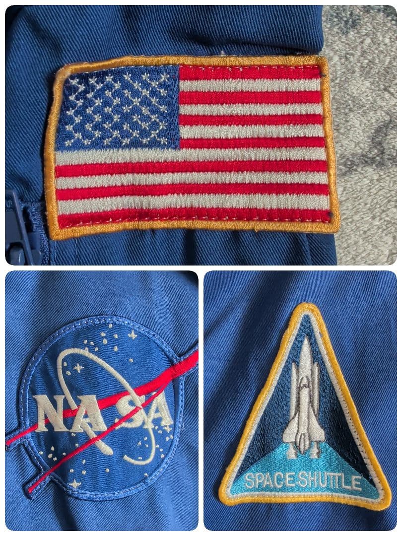 ALPHA × NASA MA-1型 フライトジャケット ボンバージャケット M