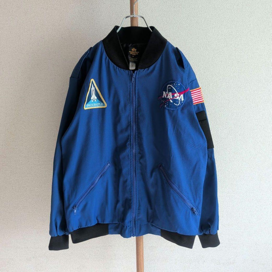 ALPHA × NASA MA-1型 フライトジャケット ボンバージャケット M