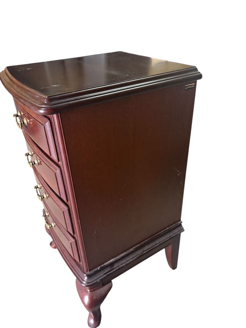 maruni 木製チェスト 4段 ダークブラウン　マルニ木工